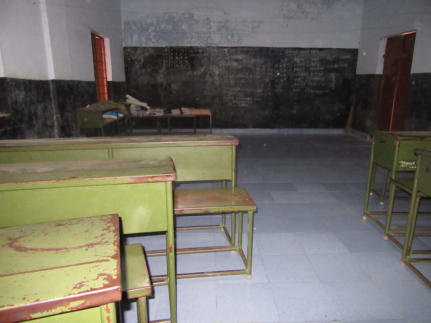 Ein Klassenzimmer in Shenbakkam