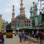 Eine Moschee am Markt von Bangalore