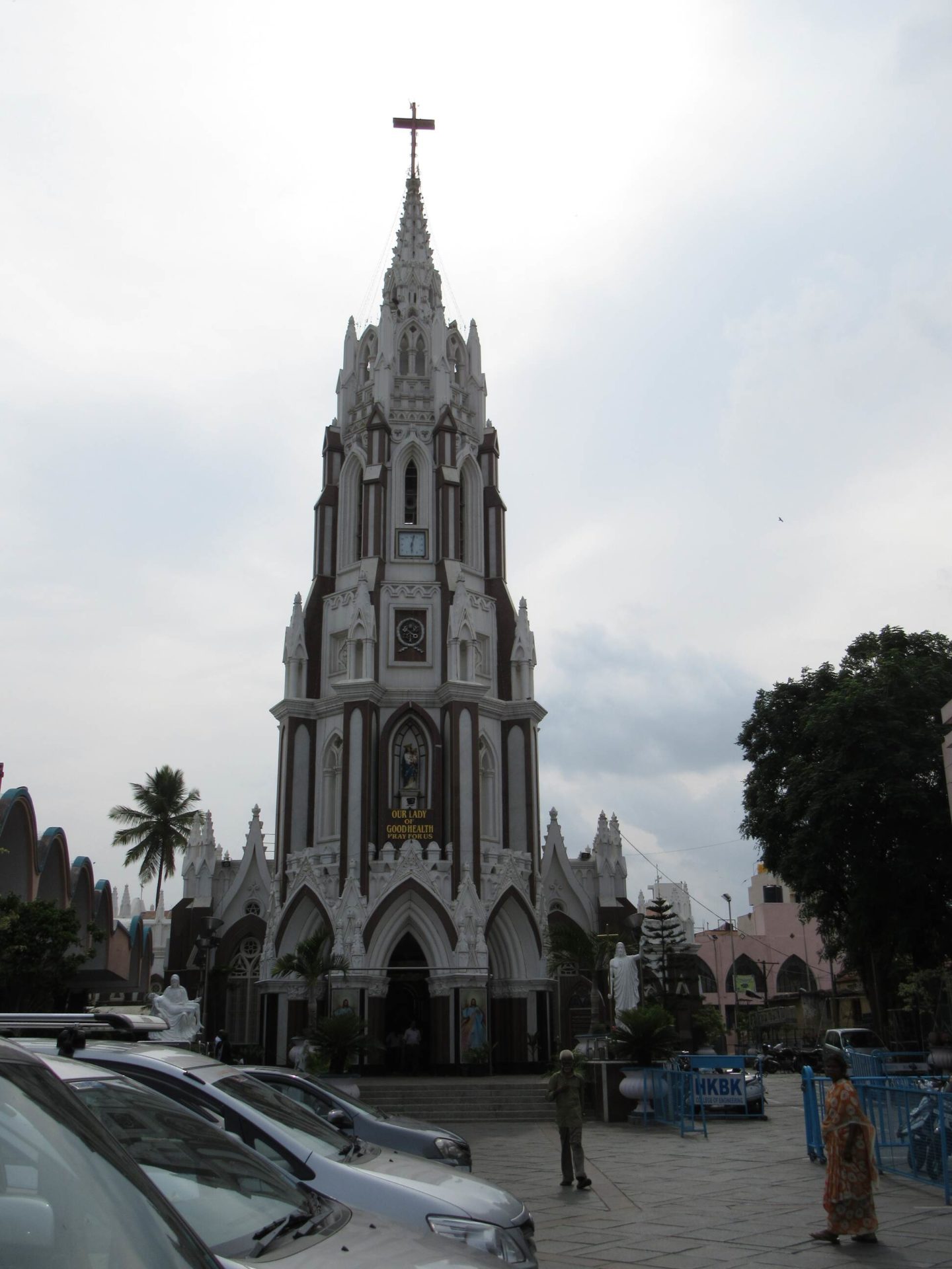 Die St. Mary's Basilica, die einzige Basilika in Karnataka und eine der ältesten Kirchen von Bangalore