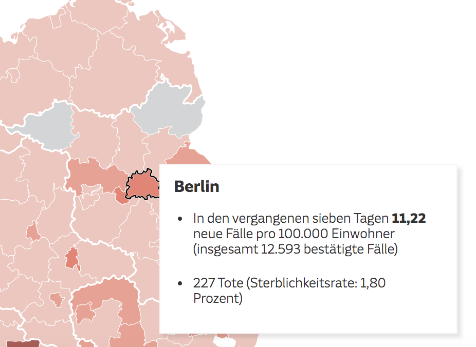 Screenshot einer Datawrapper-Grafik mit einem Tooltip über einer Deutschland-Karte